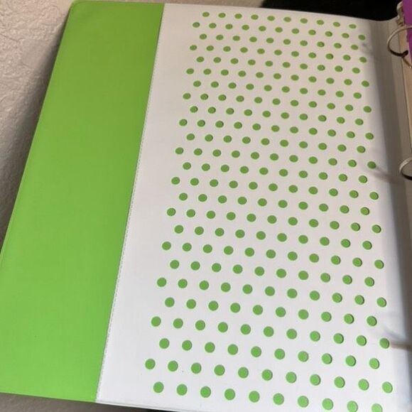 Trapper Keeper Organizer Binder Retro Purple Leopard With Boombox - Picture 5 of 8